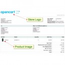 Add product image/store logo to invoice